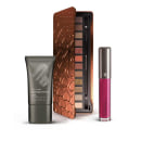 Kit Paleta Adoro Bronzes + Primer Instamatte + Batom Líquido Supermate Metálico Vermeluz