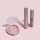 Kit Glossy Iluminado Rosé: Gloss + Máscara + Blush Rose