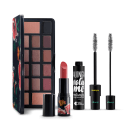 Combo Frida Kahlo: Paleta + Batom Vervida + Máscara de Cílios Alongamento e Volume Surpreendente