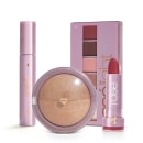 Kit Seja Luz Rosé Light: Paleta Rosé Light + Batom + Máscara + Blush Rose