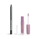 Combo Lápis de Olho Pretuco + Gloss Labial Rose Brilho Próprio