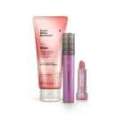 Combo Loção Corporal Hidra 200ml + Máscara de Cílios Volume e Definição + Batom Mate Rose Seja Luz