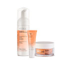 Combo Skin.q: Espuma Nutritiva 150ml + Gel Hidratante Facial 50g + Balm Labial