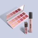 Combo Presente Dia dos Namorados: Máscara de Cílios Big Bang + Palette de Sombras Quartzo + Batom Volumão Líquido Roseli