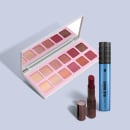 Combo Presente Dia dos Namorados: Máscara de Cílios Big Bang Resistente à Água + Palette de Sombras Quartzo + Batom Volumão Bordolê