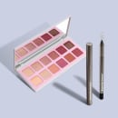 Combo A Make Dos Olhos: Palette de Sombras Quartzo 7,2g + Caneta Delineadora 1ml + Lápis Olhos 1,2g