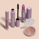 Combo Make Rosé: Blush Iluminador Rosé 6,5g + Máscara De Cílios 10g + Batom Mate Rose Seja Luz 3,8g + Gloss Labial Avelã Iluminado 4ml