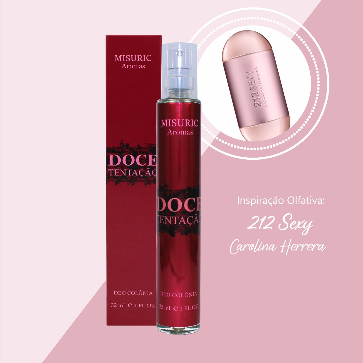 Deo Colônia Doce Tentação