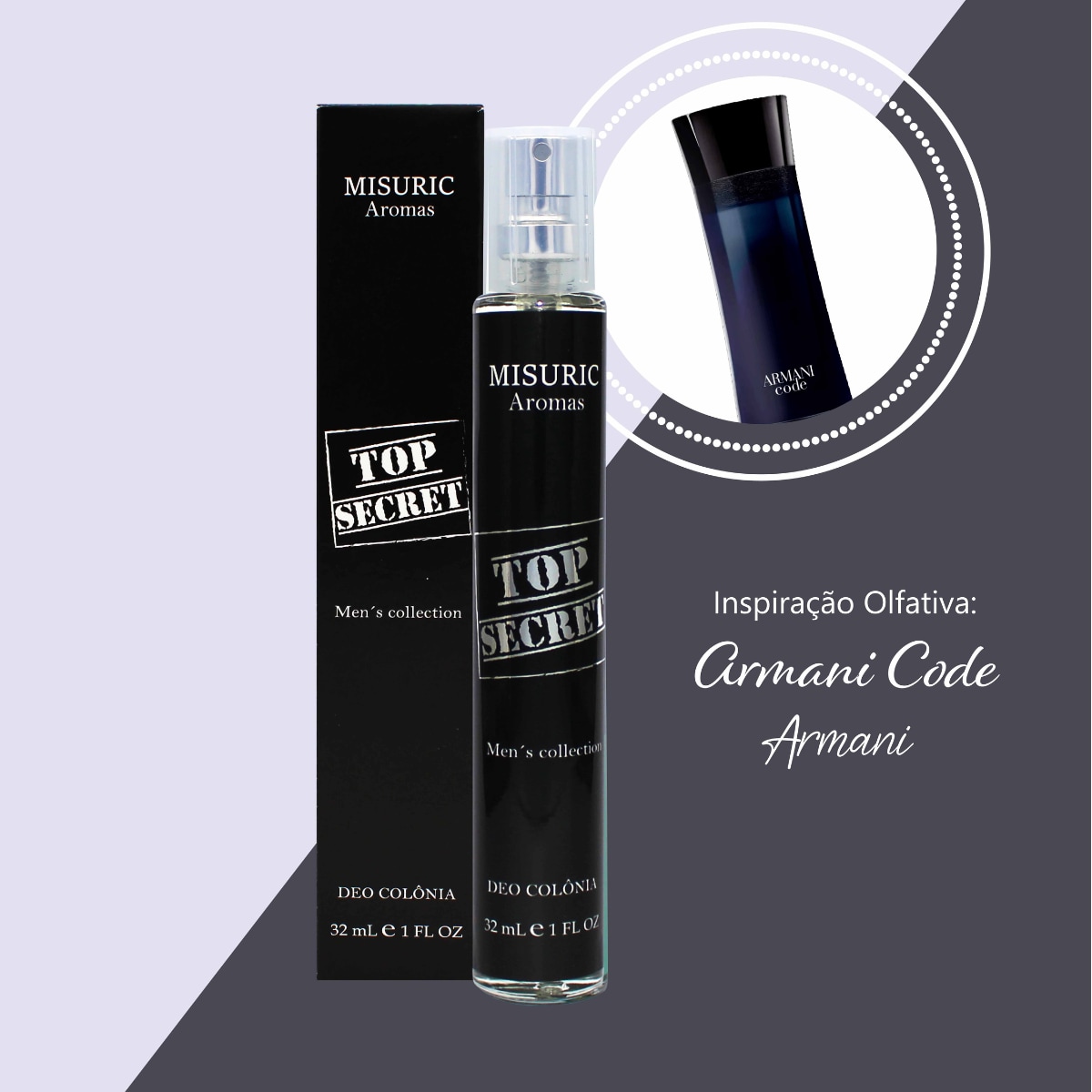Deo Colônia Top Secret
