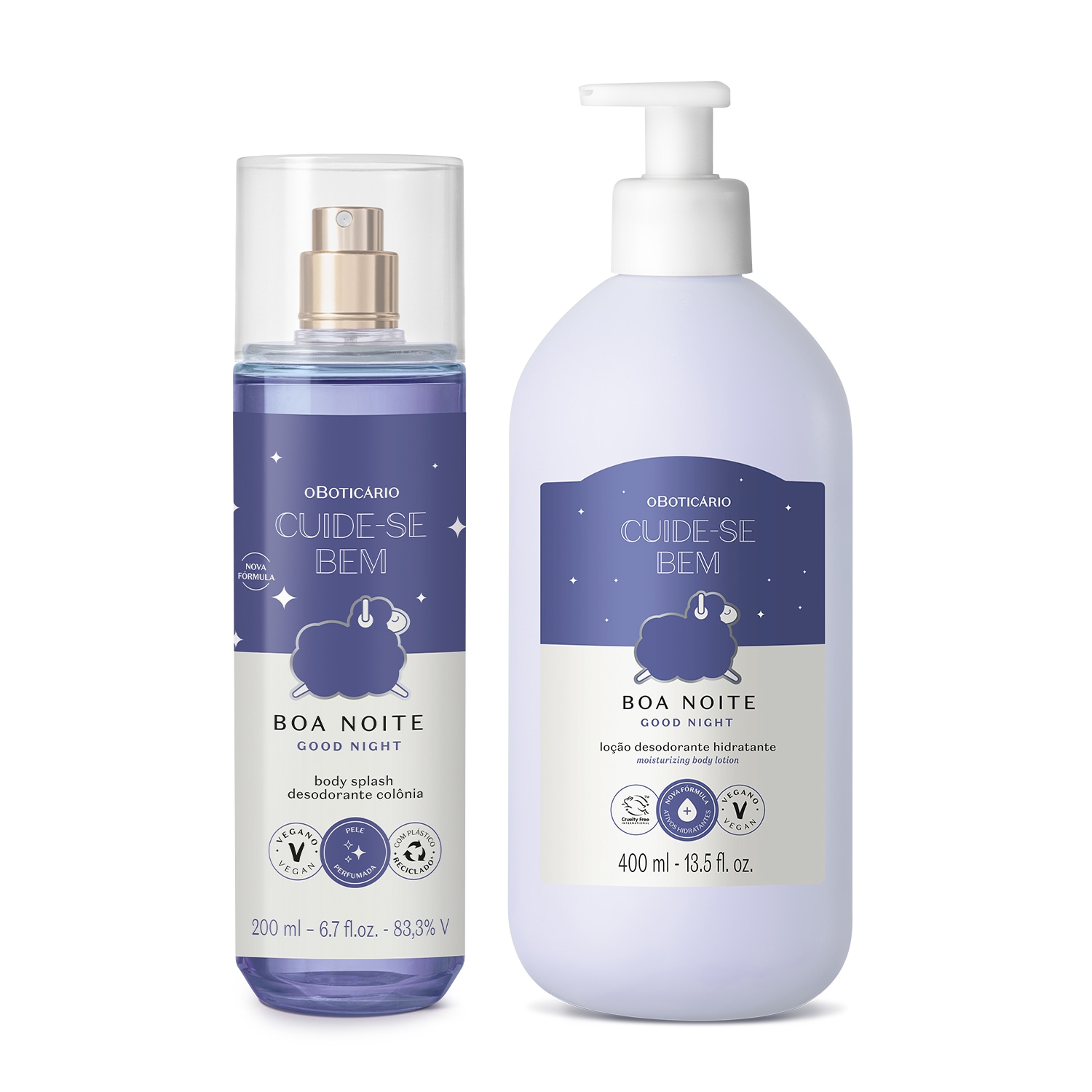 Combo Cuide-se Bem Boa Noite: Body + Hidratante Desodorante Corporal