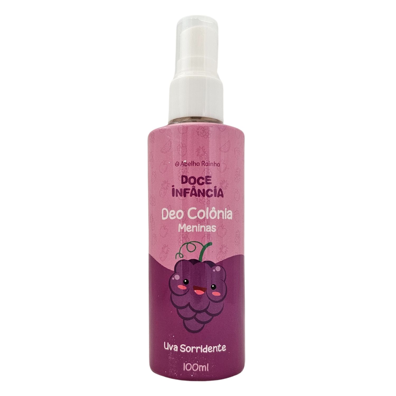 Doce Infância Deo Colônia Infantil Meninas Uva Sorridente