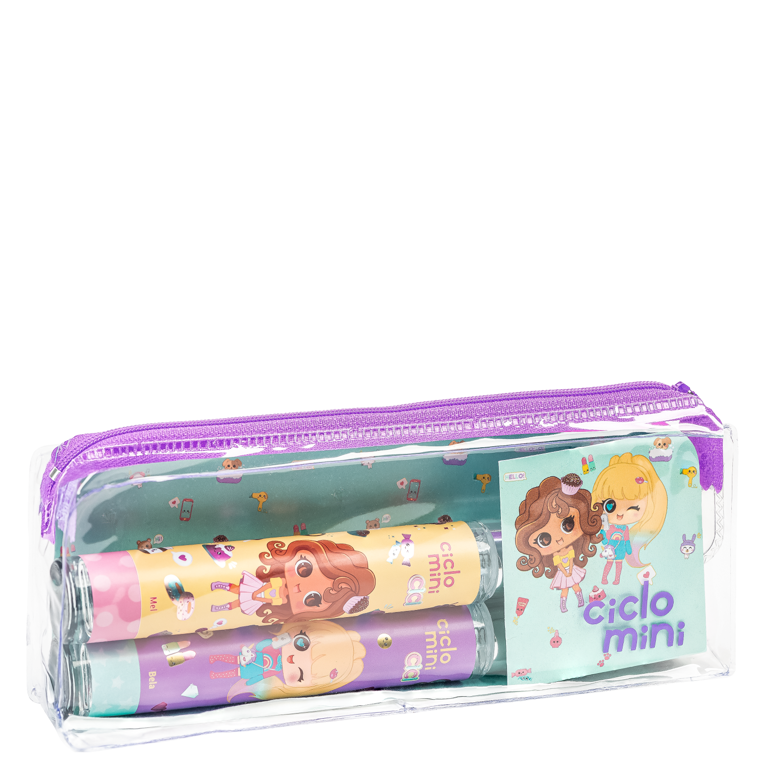 Conjunto Bela e Mel Ciclo Cici Ciclo Cosméticos Infantil (4 Produtos) Conjunto Bela e Mel Ciclo Cici Ciclo Cosméticos Infantil (4 Produtos)