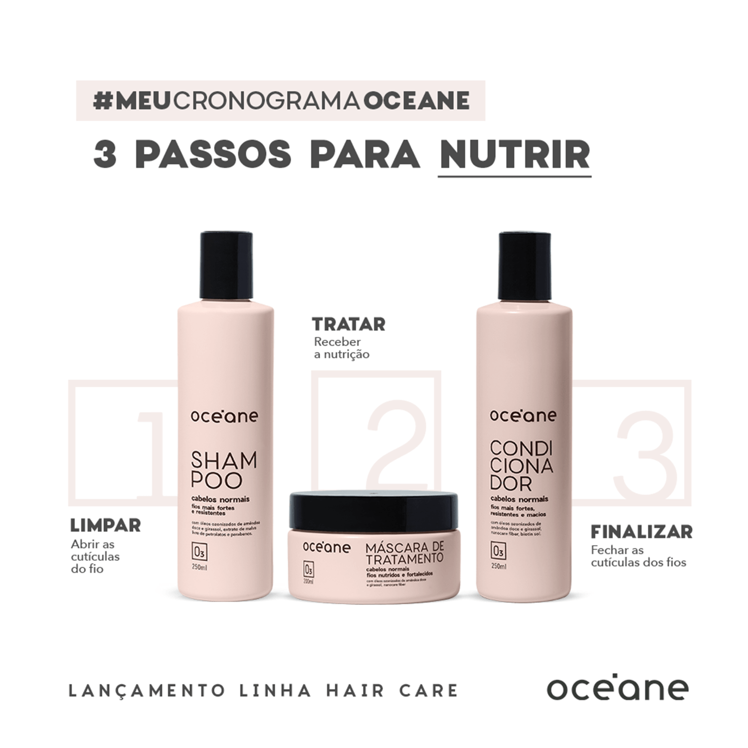 Condicionador Océane para Cabelos Normais - 250ml