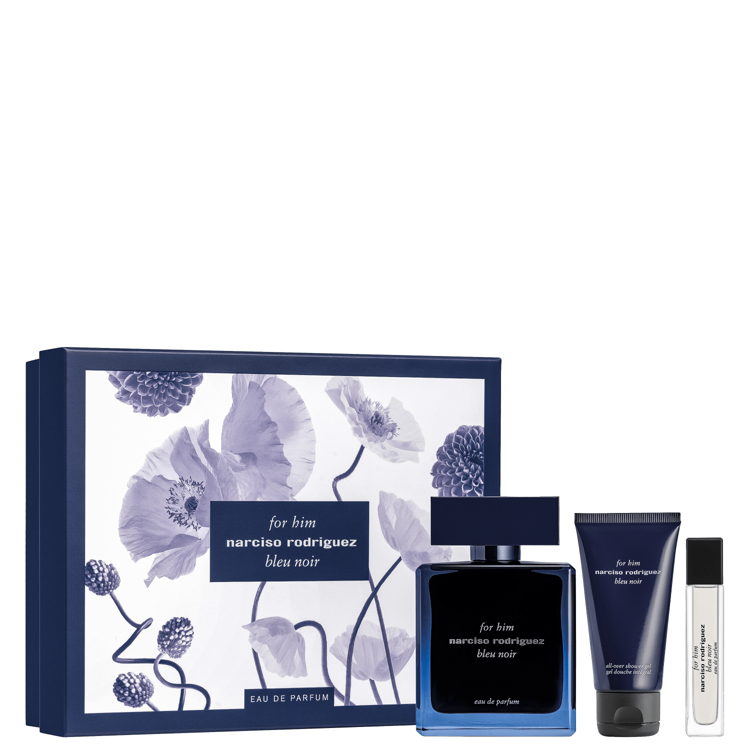 Conjunto Bleu Noir For Him Narciso Rodriguez Masculino - Eau de Parfum 100ml + Loção Corpo... Conjunto Bleu Noir For Him Narciso Rodriguez Masculino - Eau de Parfum 100ml + Loção Corpo...