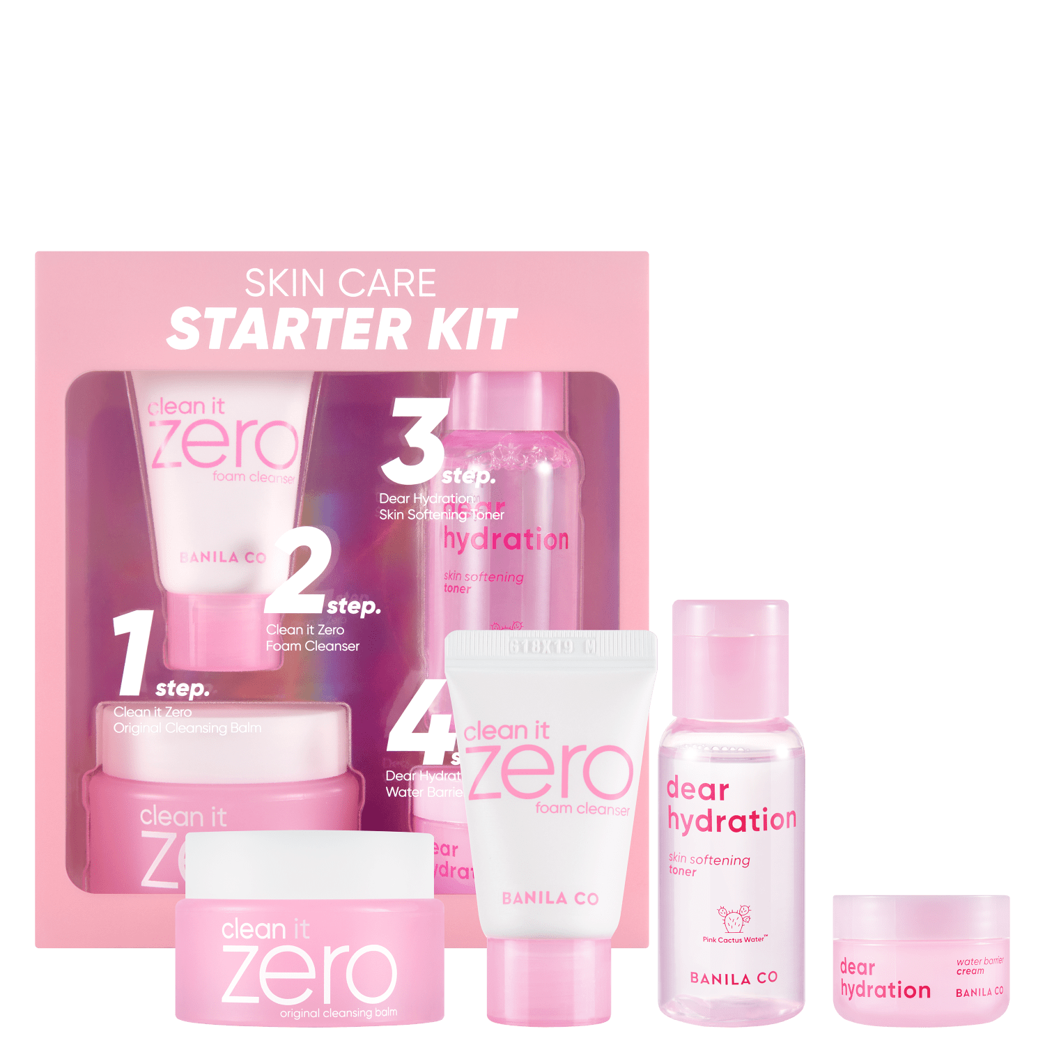 Kit Banila Co Skincare Starter Pack (4 Produtos) Kit Banila Co Skincare Starter Pack (4 Produtos)