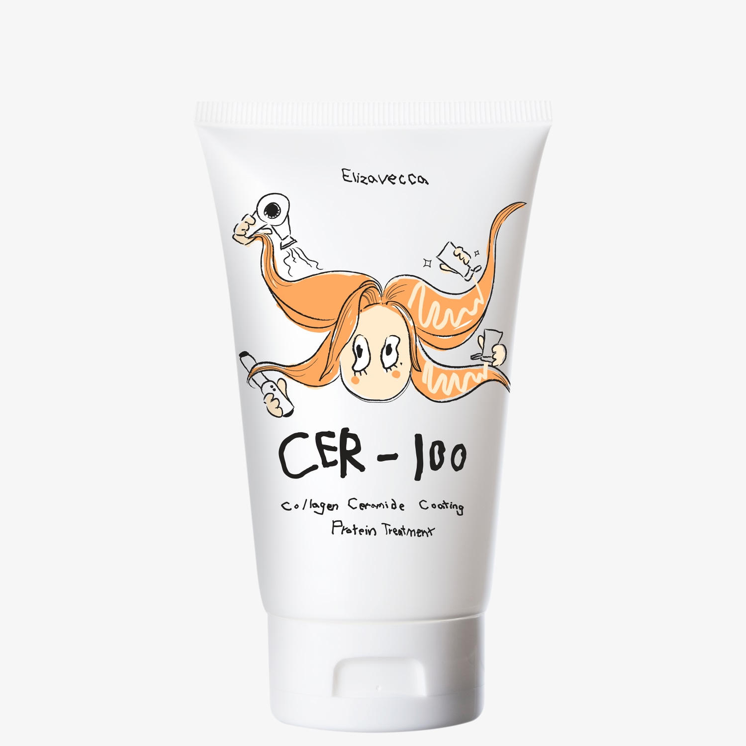 Elizavecca CER - 100 Collagen Ceramide Coating Protein Treatment - Máscara Capilar 100ml Elizavecca CER - 100 Collagen Ceramide Coating Protein Treatment - Máscara Capilar 100ml