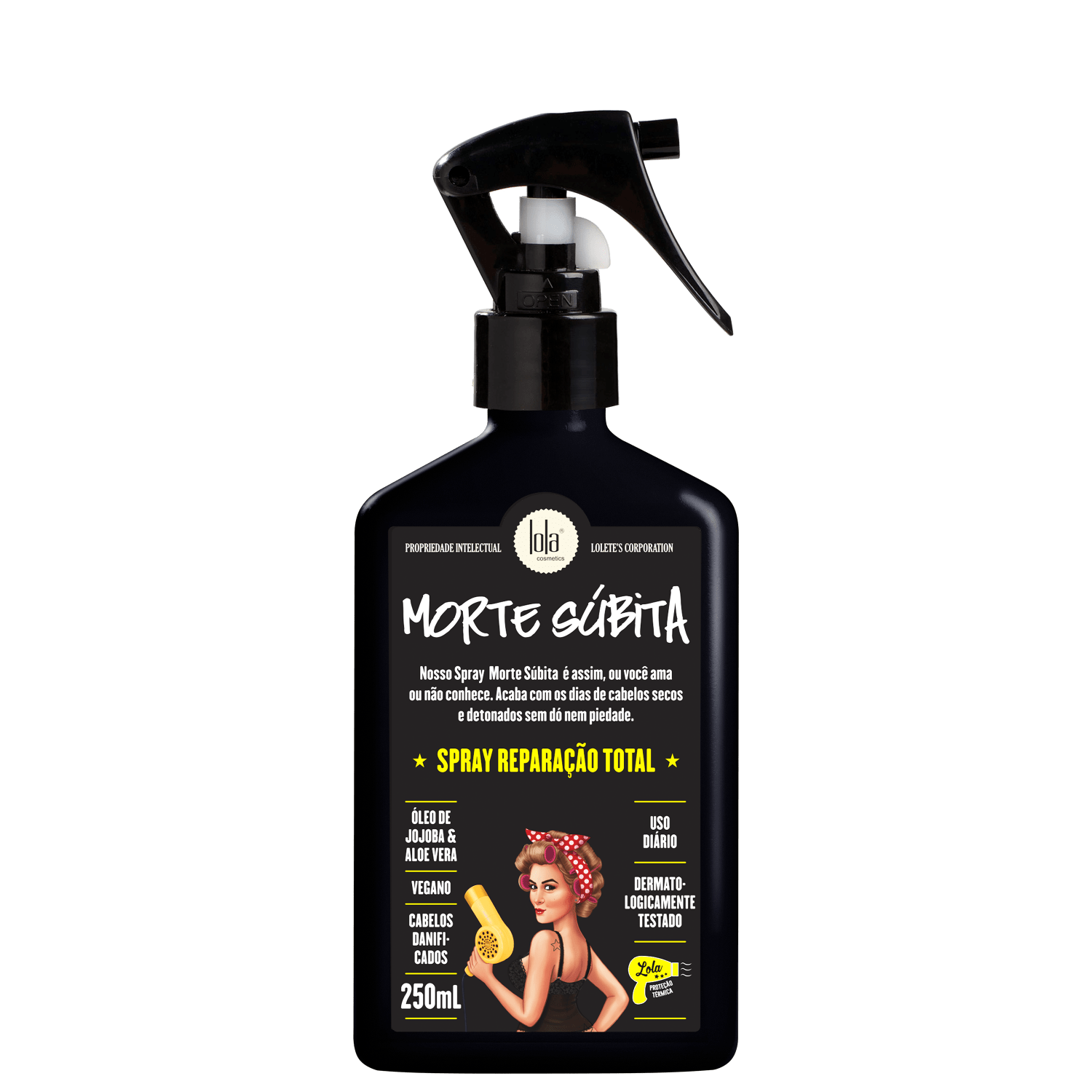 Lola Cosmetics Morte Súbita Reparação Total - Tratamento Capilar 250ml Lola Cosmetics Morte Súbita Reparação Total - Tratamento Capilar 250ml
