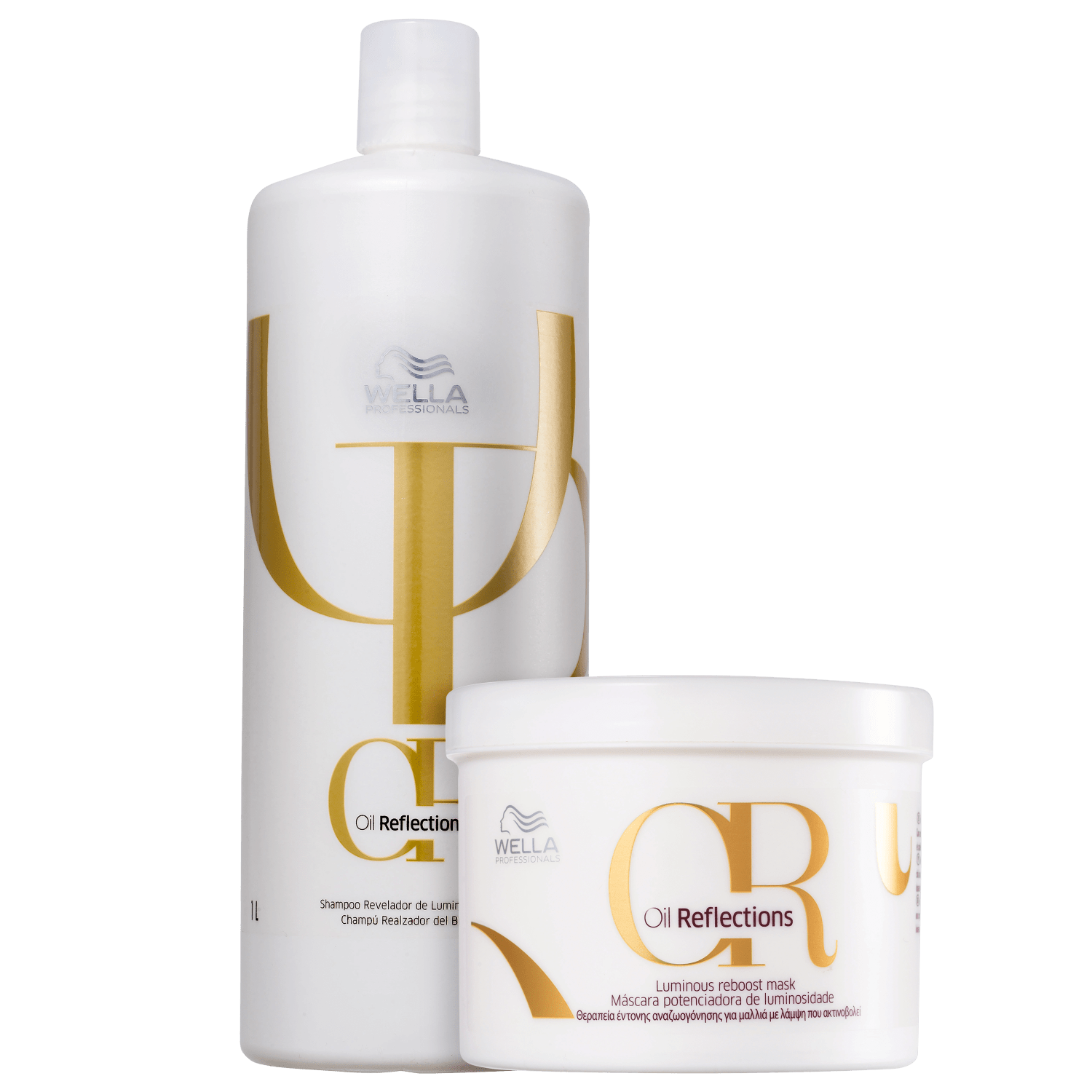 Kit Wella Professionals Oil Reflections Duo Salão (2 Produtos) Kit Wella Professionals Oil Reflections Duo Salão (2 Produtos)