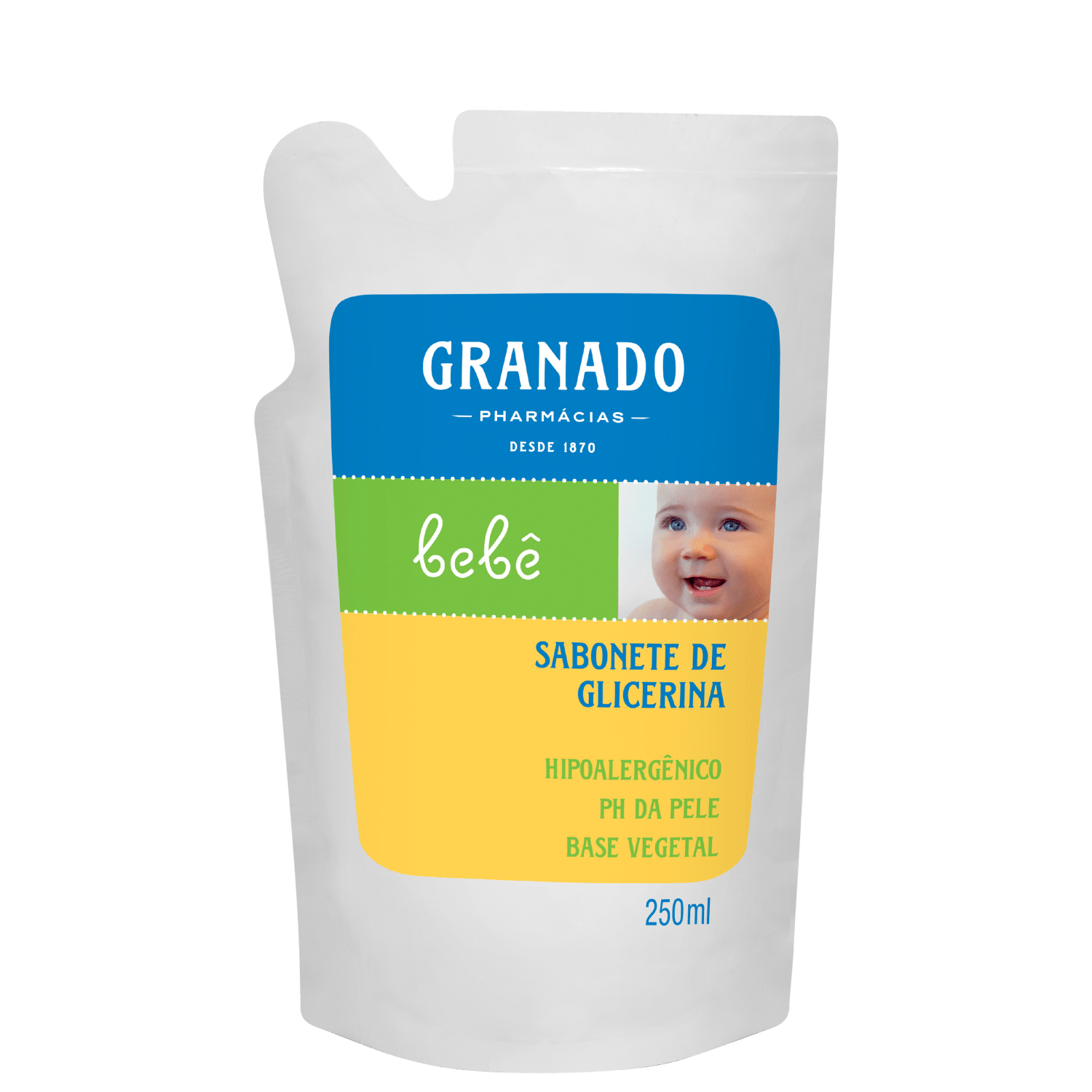Granado Bebê Glicerina - Sabonete LÃquido Refil 250ml Granado Bebê Glicerina - Sabonete LÃquido Refil 250ml