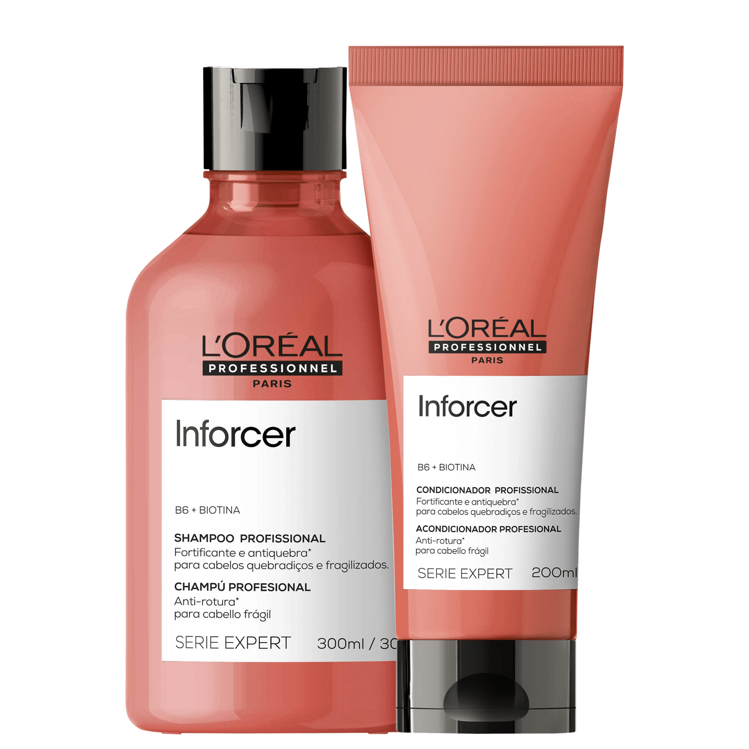 Kit L'Oréal Professionnel Inforcer Serie Expert Duo (2 Produtos) Kit L'Oréal Professionnel Inforcer Serie Expert Duo (2 Produtos)