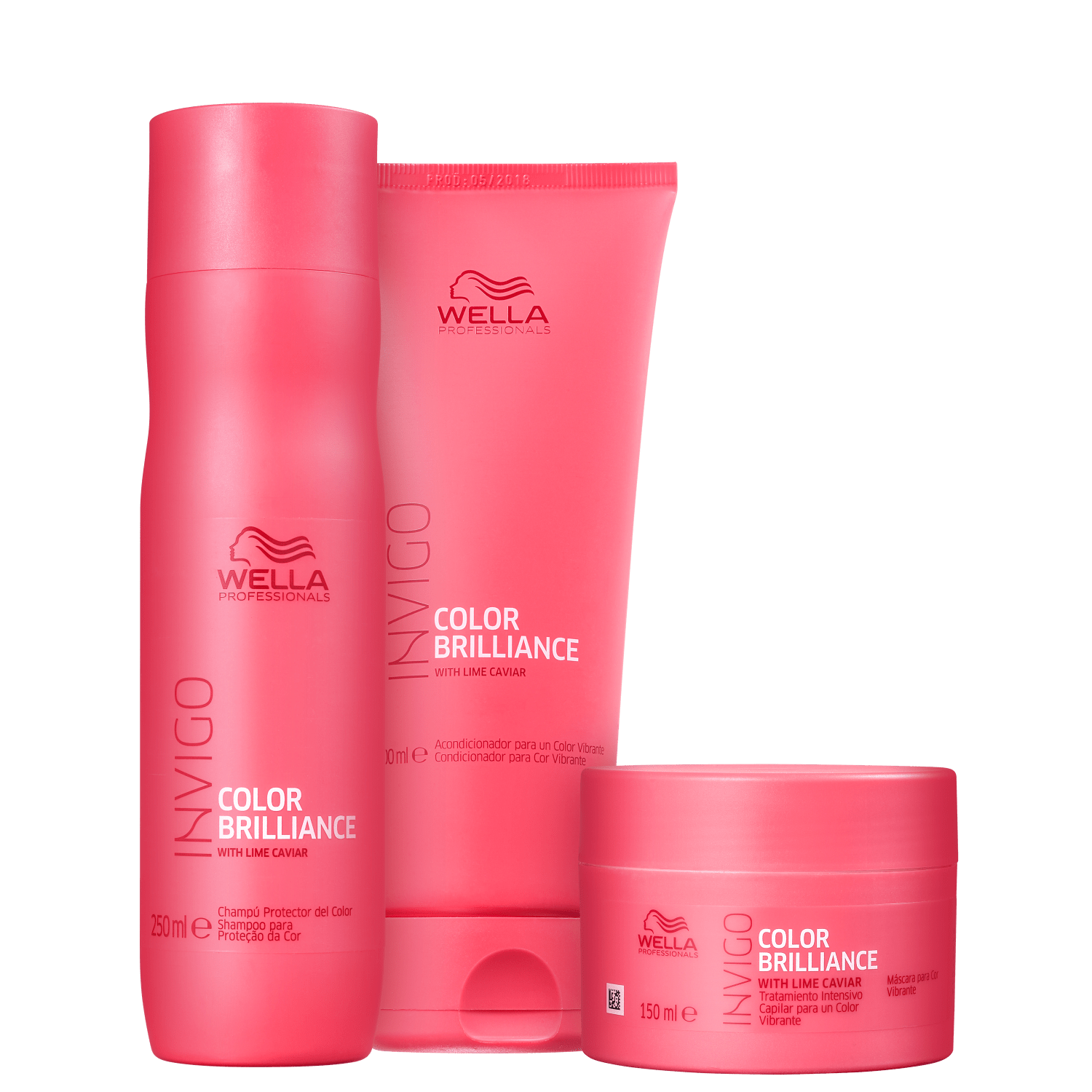 Kit Wella Professionals Invigo Color Brilliance Trio (3 Produtos) Kit Wella Professionals Invigo Color Brilliance Trio (3 Produtos)