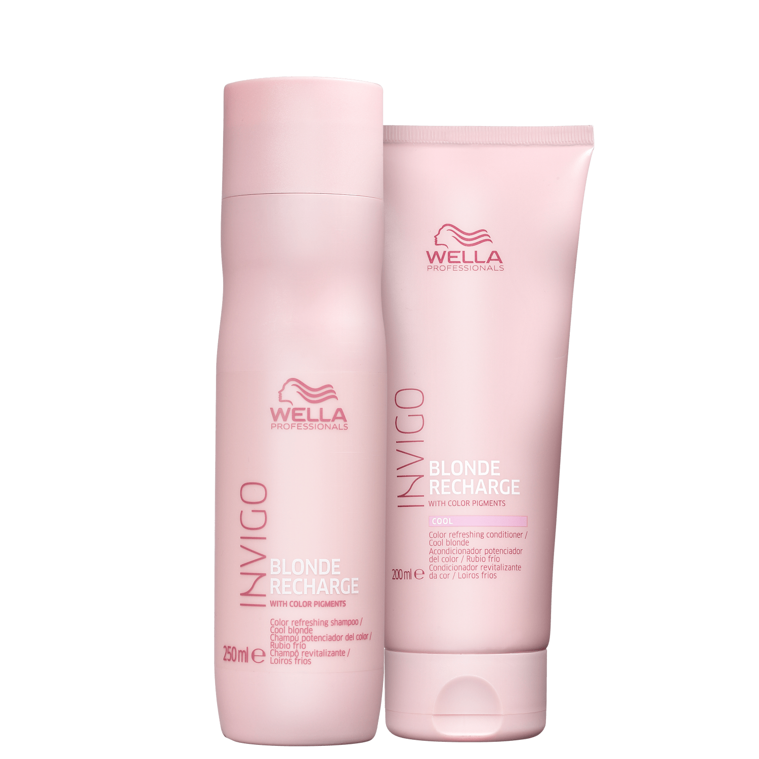 Kit Wella Professionals Invigo Blonde Recharge Duo (2 Produtos) Kit Wella Professionals Invigo Blonde Recharge Duo (2 Produtos)
