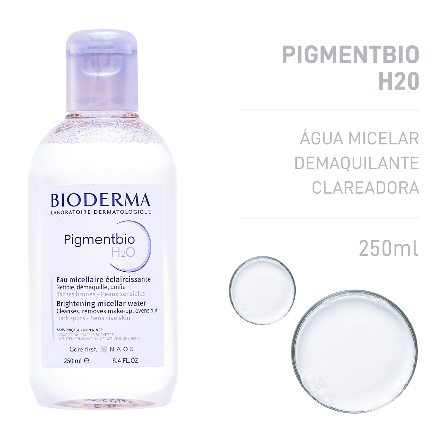 BIODERMA PIGMENTBIO H2O 250ML