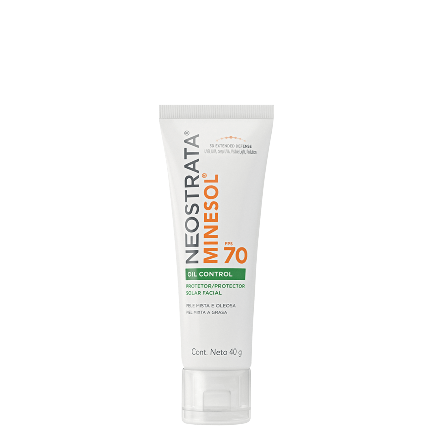 NeoStrata Minesol Oil Control FPS 70 - Protetor Solar Facial 40g NeoStrata Minesol Oil Control FPS 70 - Protetor Solar Facial 40g