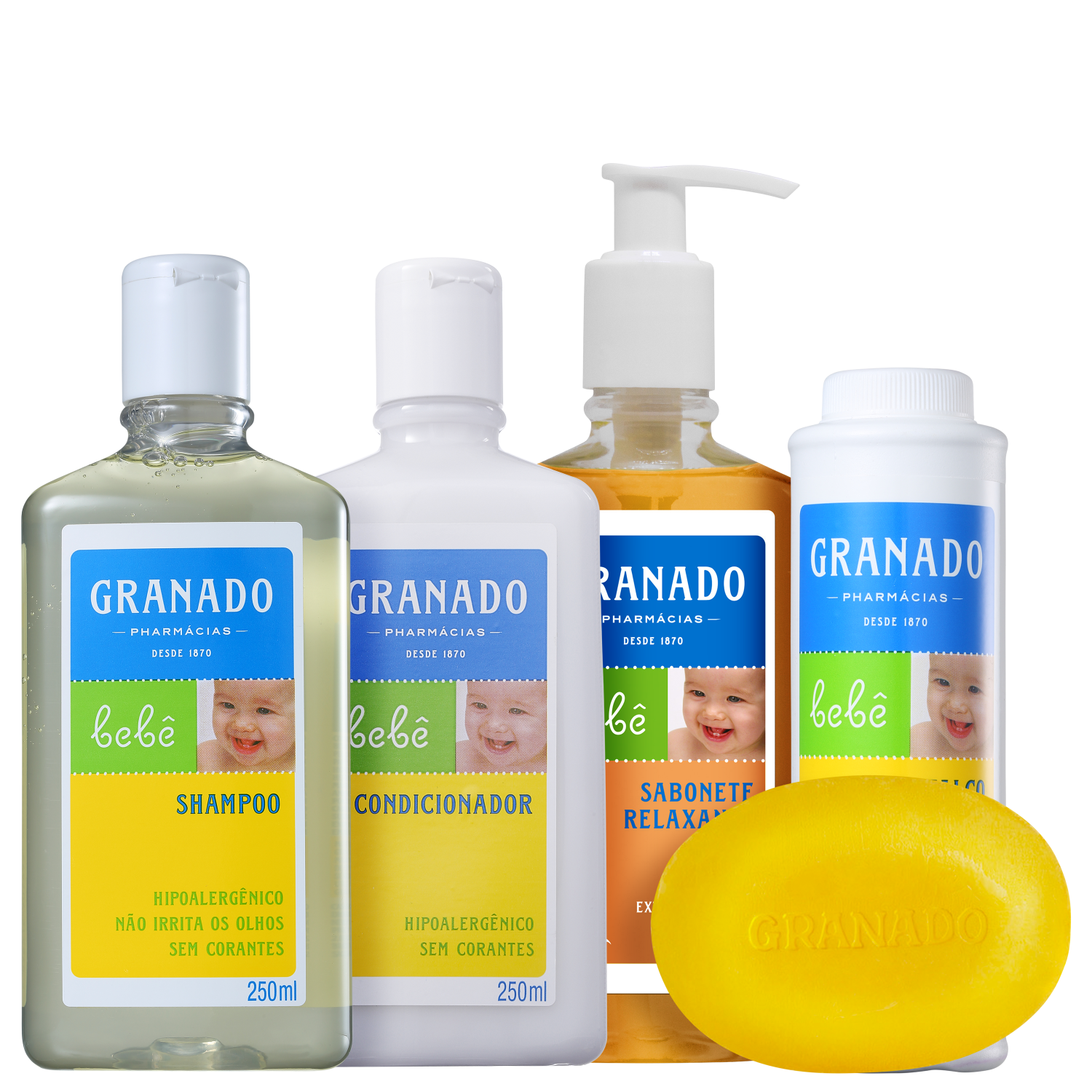 Kit Granado Bebê Hora do Banho (5 Produtos) Kit Granado Bebê Hora do Banho (5 Produtos)