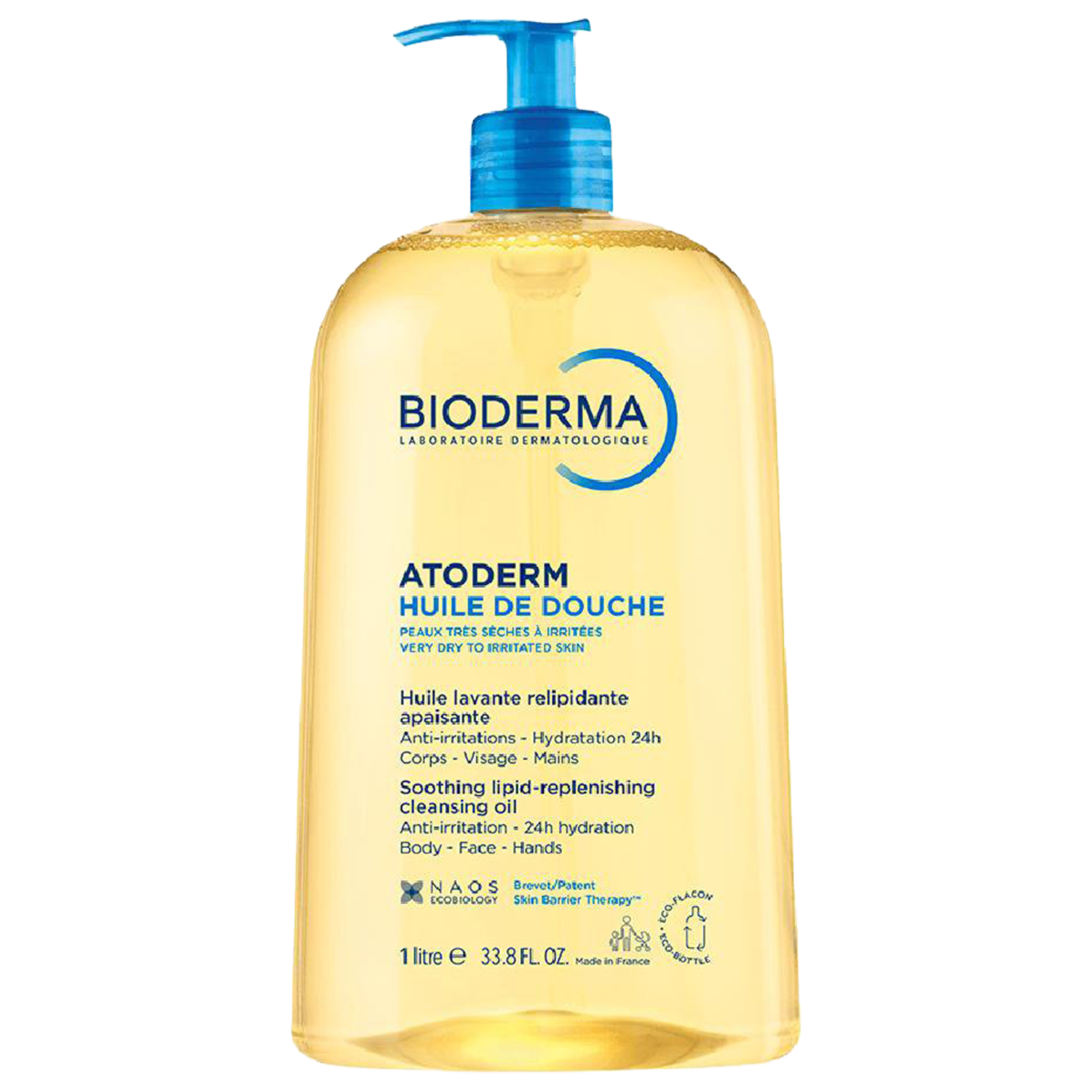 Bioderma Atoderm Higiene Hidratante Diária - Óleo de Banho 1L Bioderma Atoderm Higiene Hidratante Diária - Óleo de Banho 1L