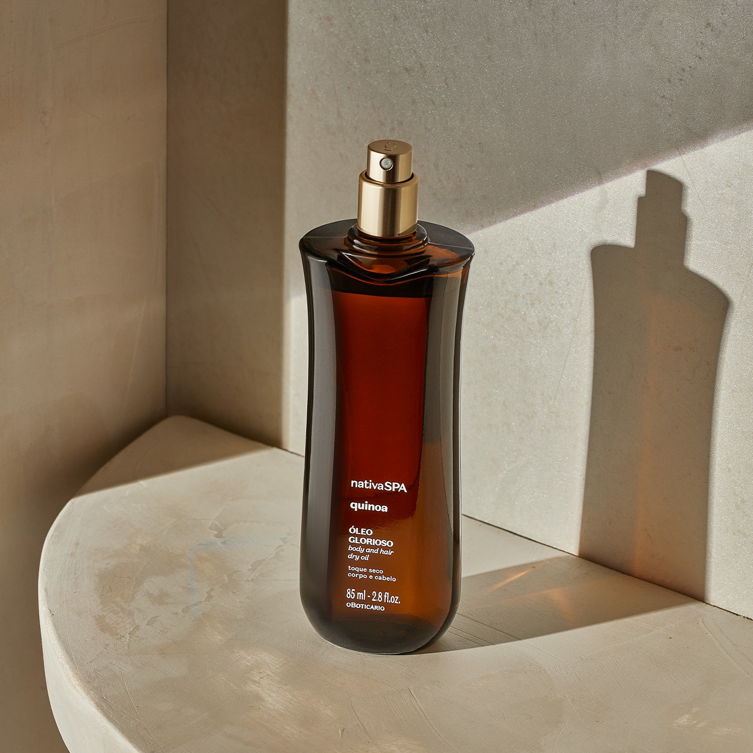 Óleo Multifuncional Glorioso Corpo e Cabelos Nativa SPA Quinoa 85ml