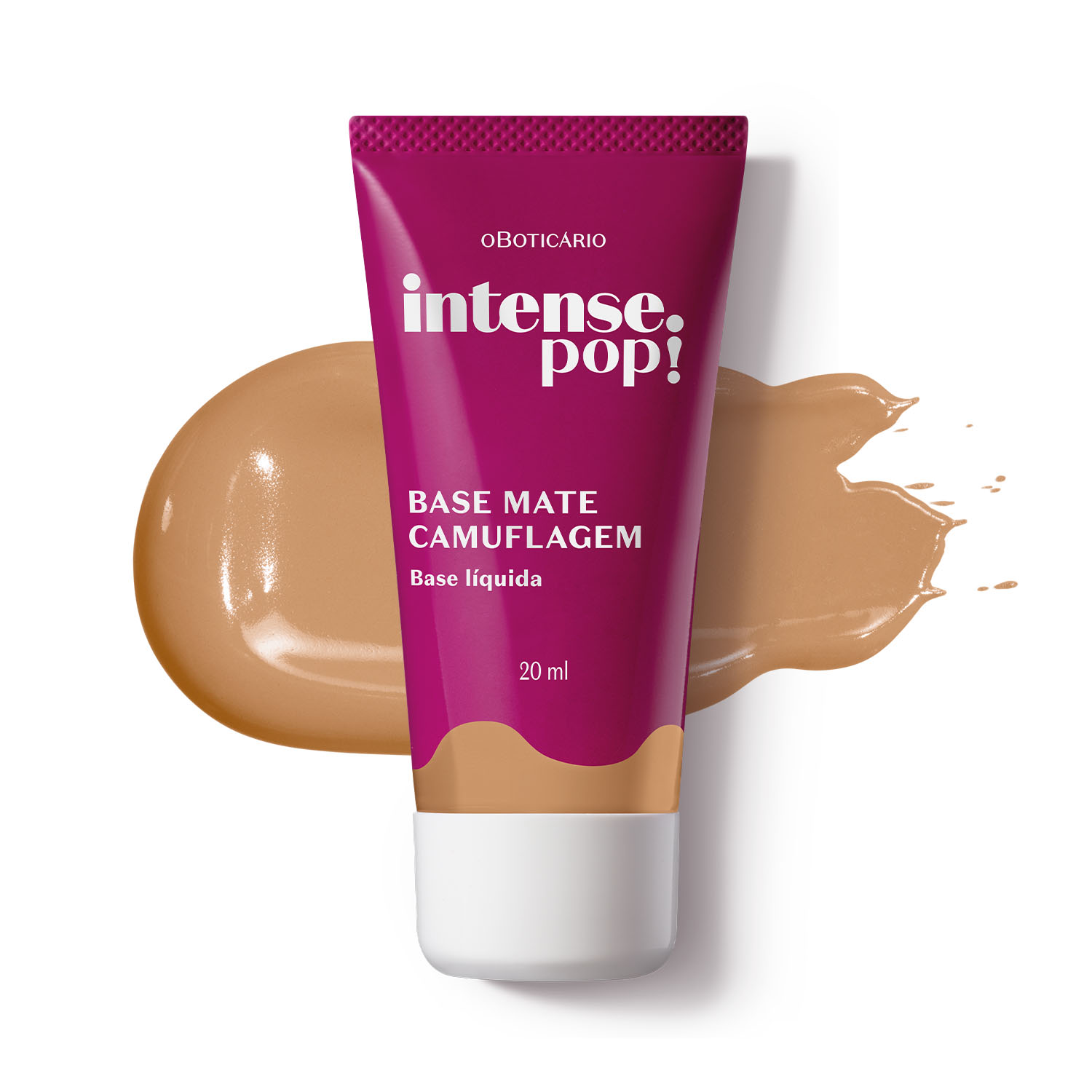 Base Mate Camuflagem Cor 230 Intense Pop! 20ml