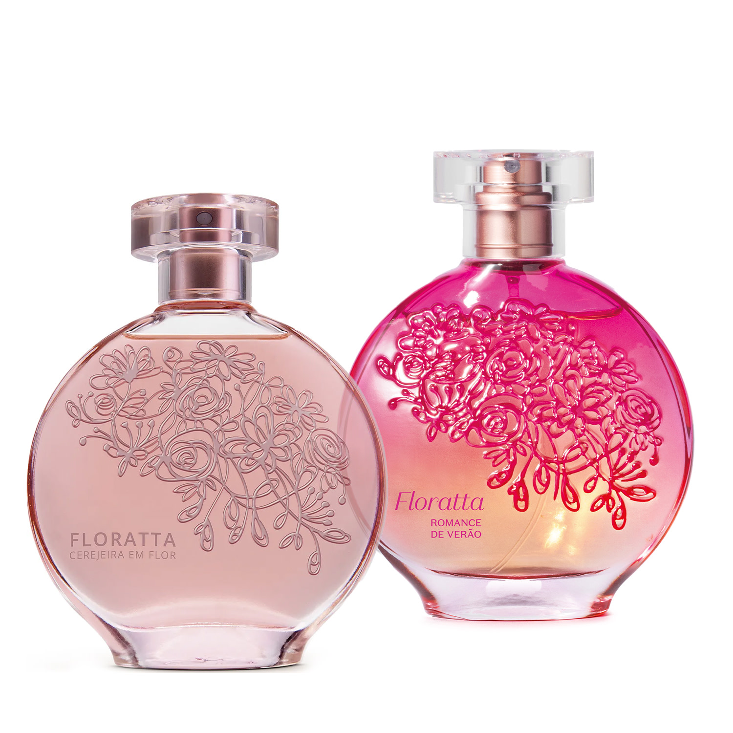 Combo Floratta: Cerejeira Em Flor 75ml + Romance de Verão 75ml Combo Floratta: Cerejeira Em Flor 75ml + Romance de Verão 75ml