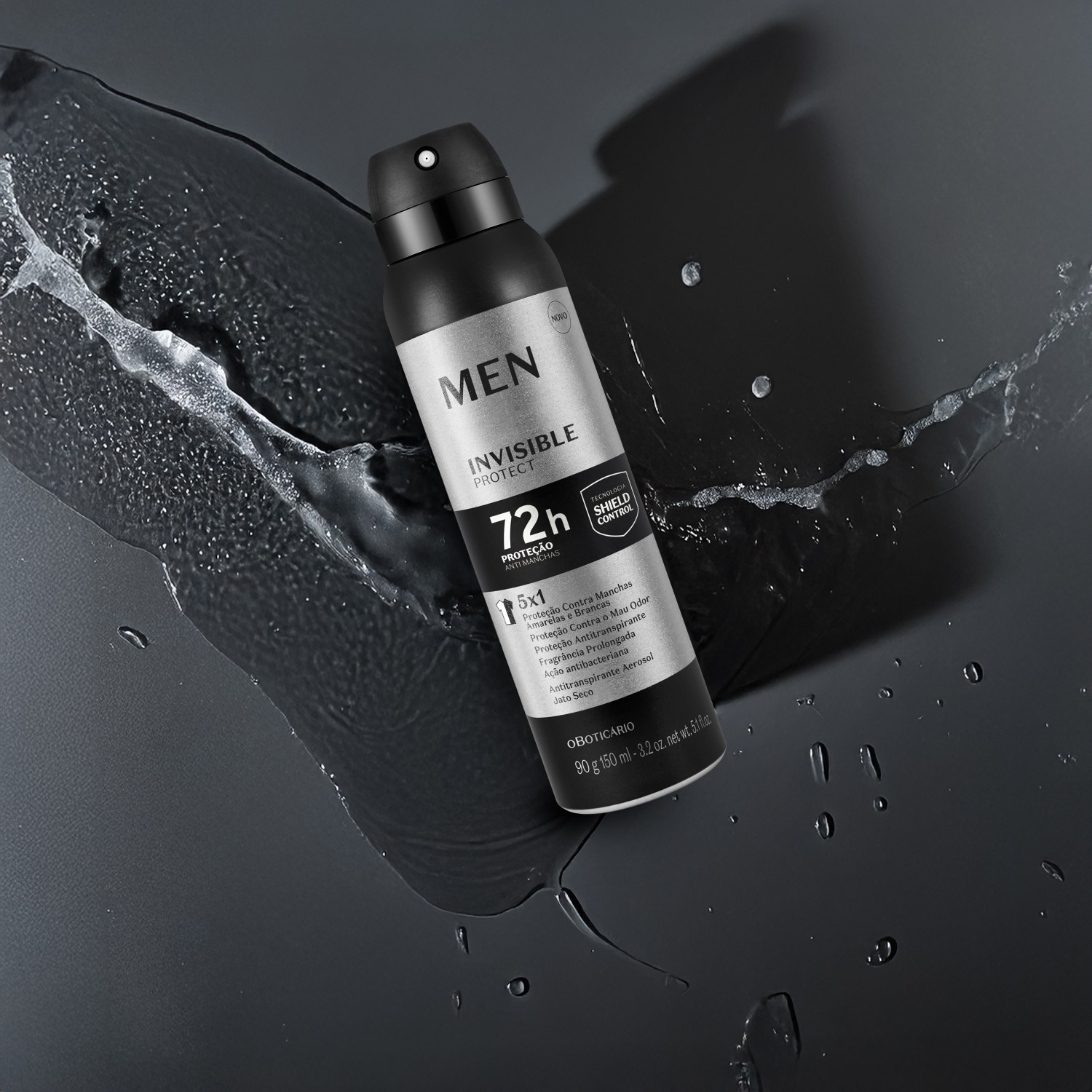 Combo Presente Coffee Man Duo Desodorante Colônia 100ml + Antitranspirante 90g/150ml + Caixa Presenteável