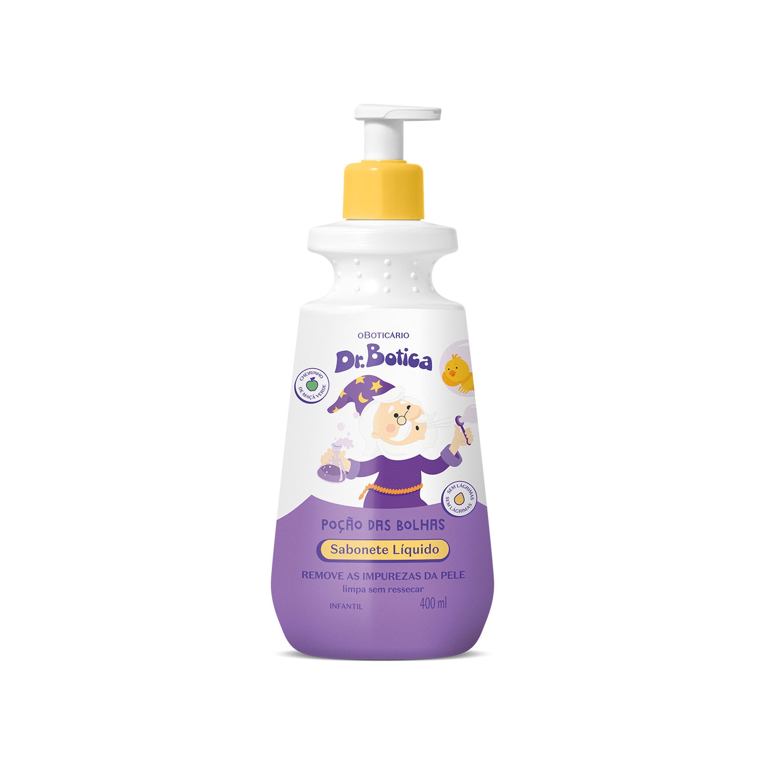 Combo Dr. Botica: Sabonete Líquido Infantil 400ml + Loção Corporal Infantil 400ml + Roupão Infantil
