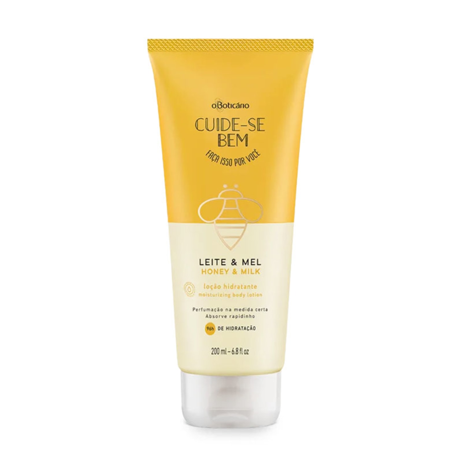 Loção Hidratante Desodorante Corporal Cuide - se Bem Leite e Mel 200ml Loção Hidratante Desodorante Corporal Cuide - se Bem Leite e Mel 200ml