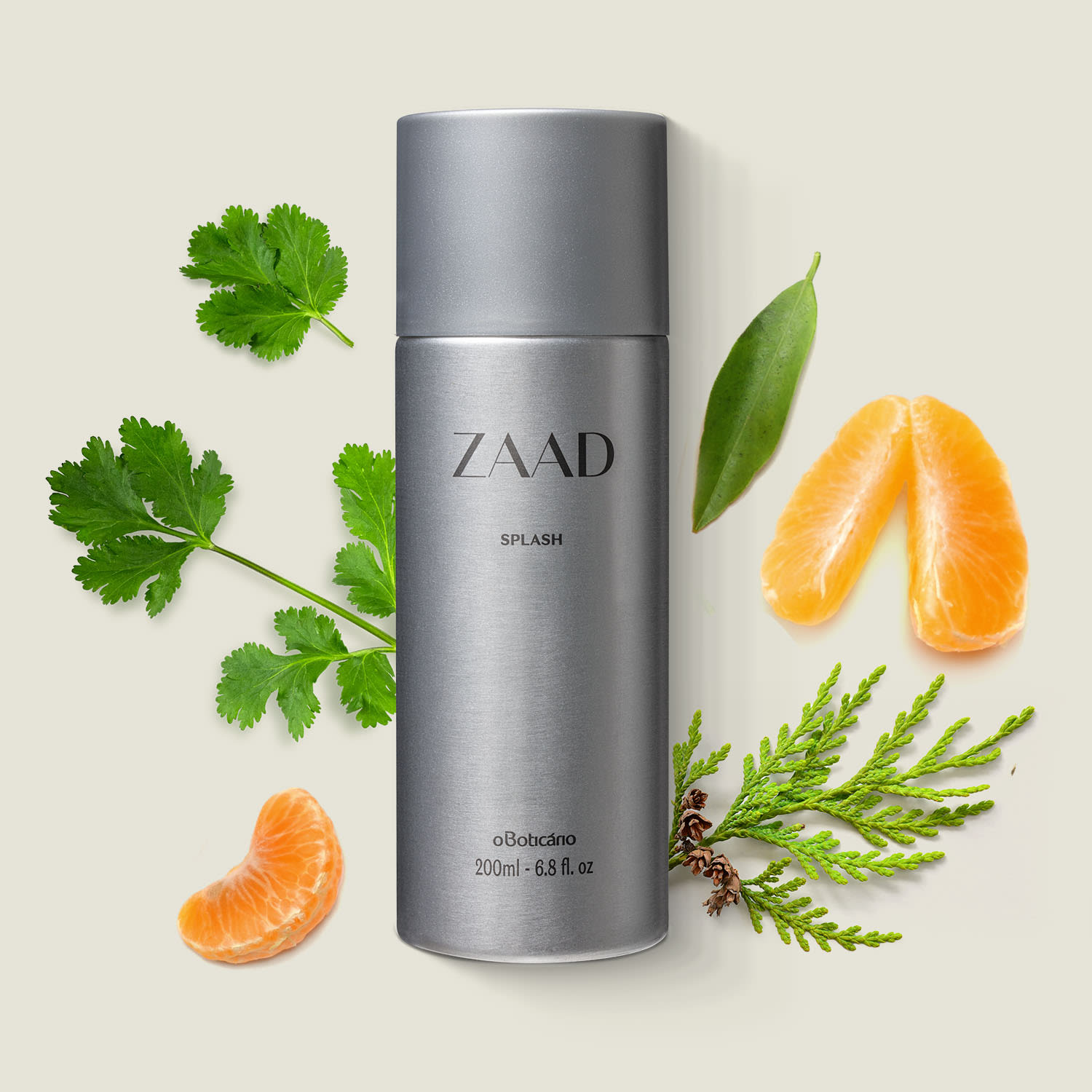 Body Splash Desodorante Colônia Zaad 200ml