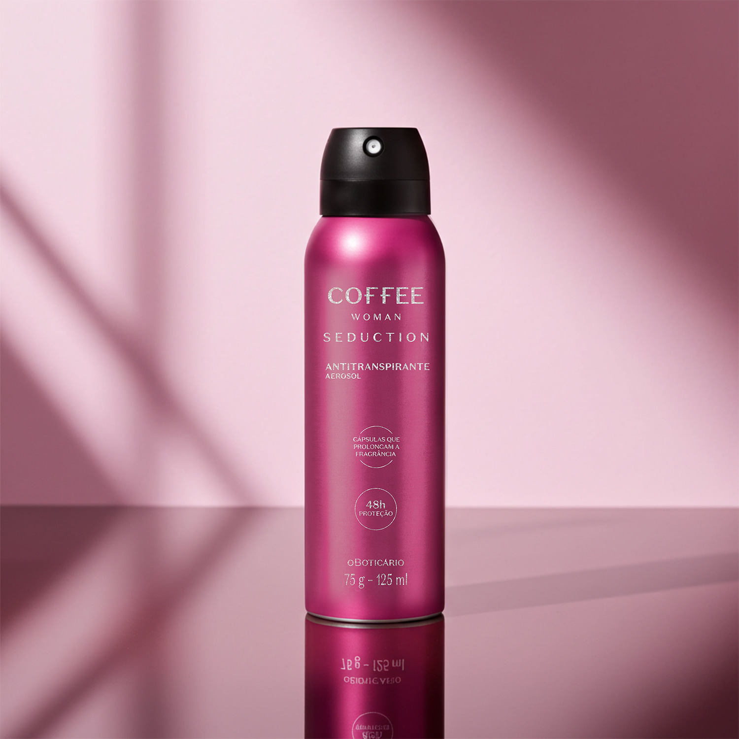 Desodorante Antitranspirante Aerosol Coffee Woman Seduction 75g/125ml