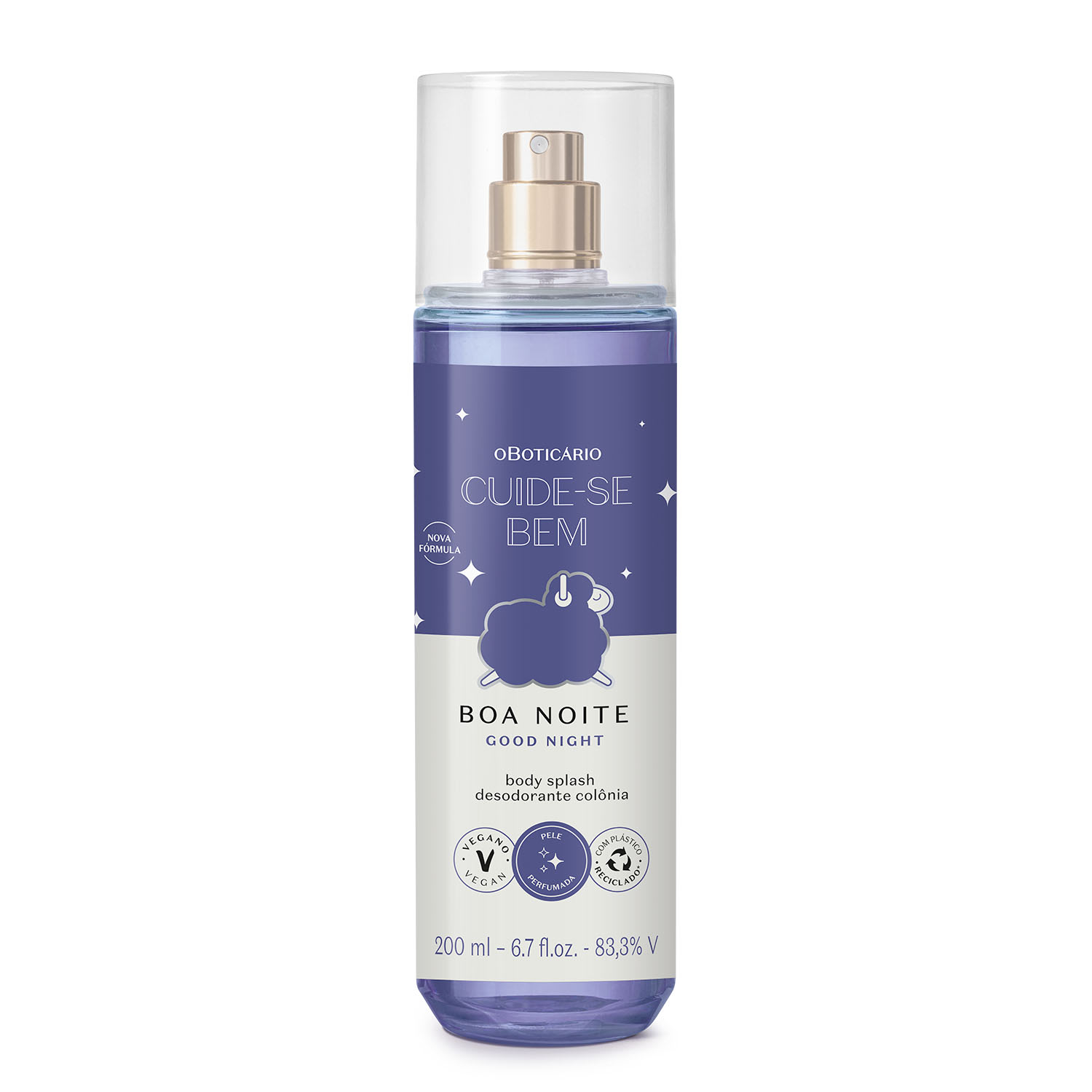 Body Splash Desodorante Colônia Cuide - se Bem Boa Noite 200ml Body Splash Desodorante Colônia Cuide - se Bem Boa Noite 200ml