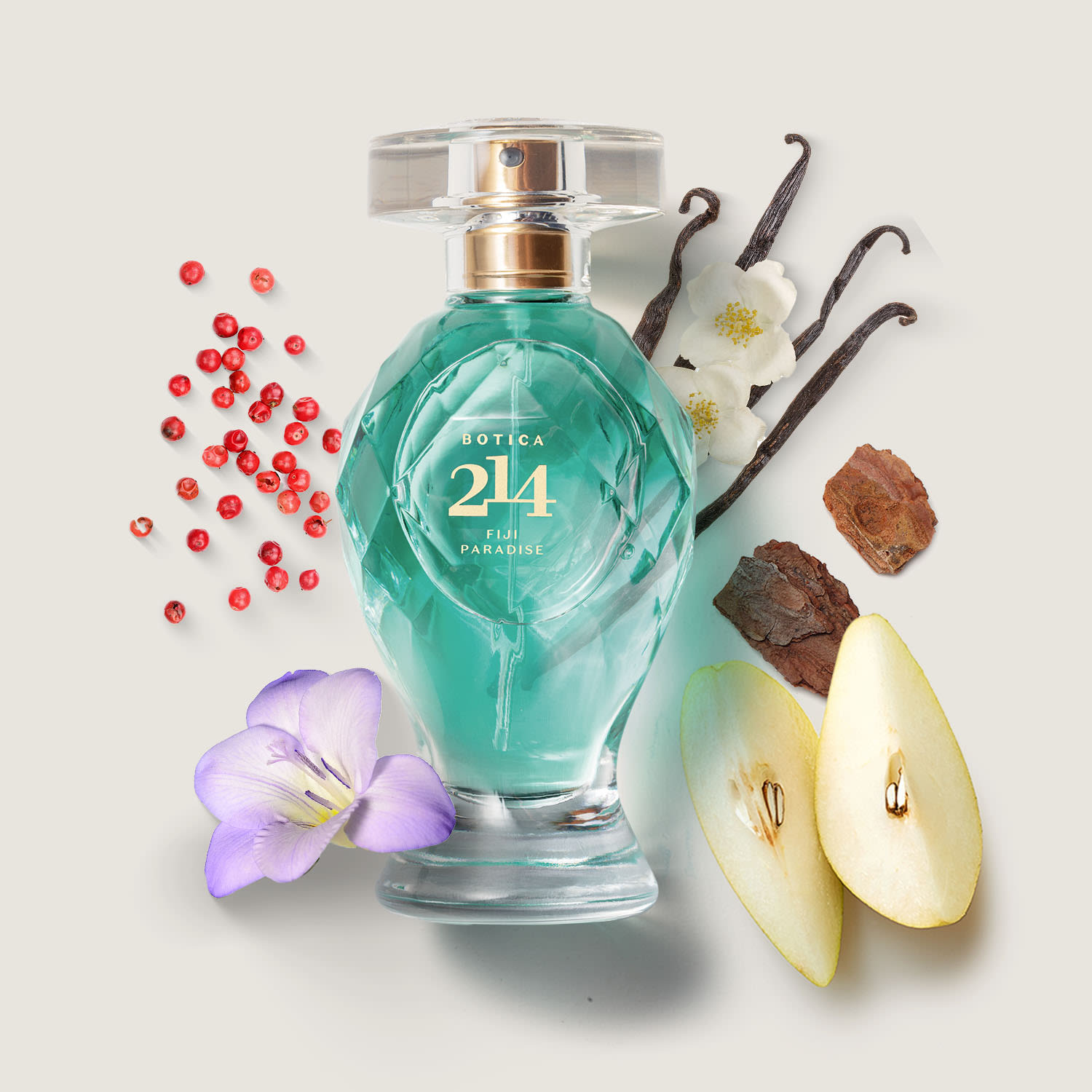 Botica 214 Fiji Paradise Floral Especiado Eau De Parfum 75ml