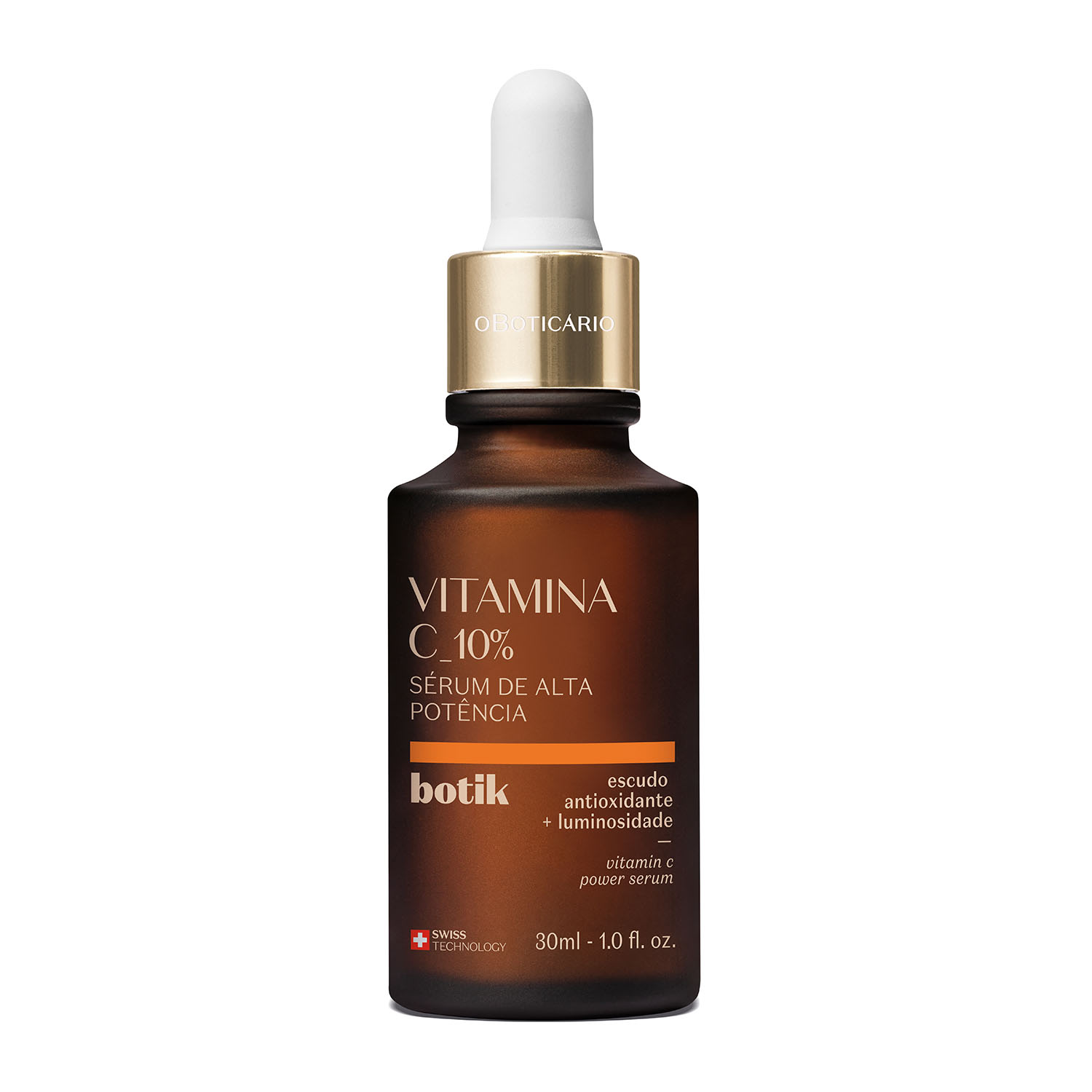 Botik o Boticário Vitamina C 10% - Sérum de Alta Potência 30ml Botik o Boticário Vitamina C 10% - Sérum de Alta Potência 30ml