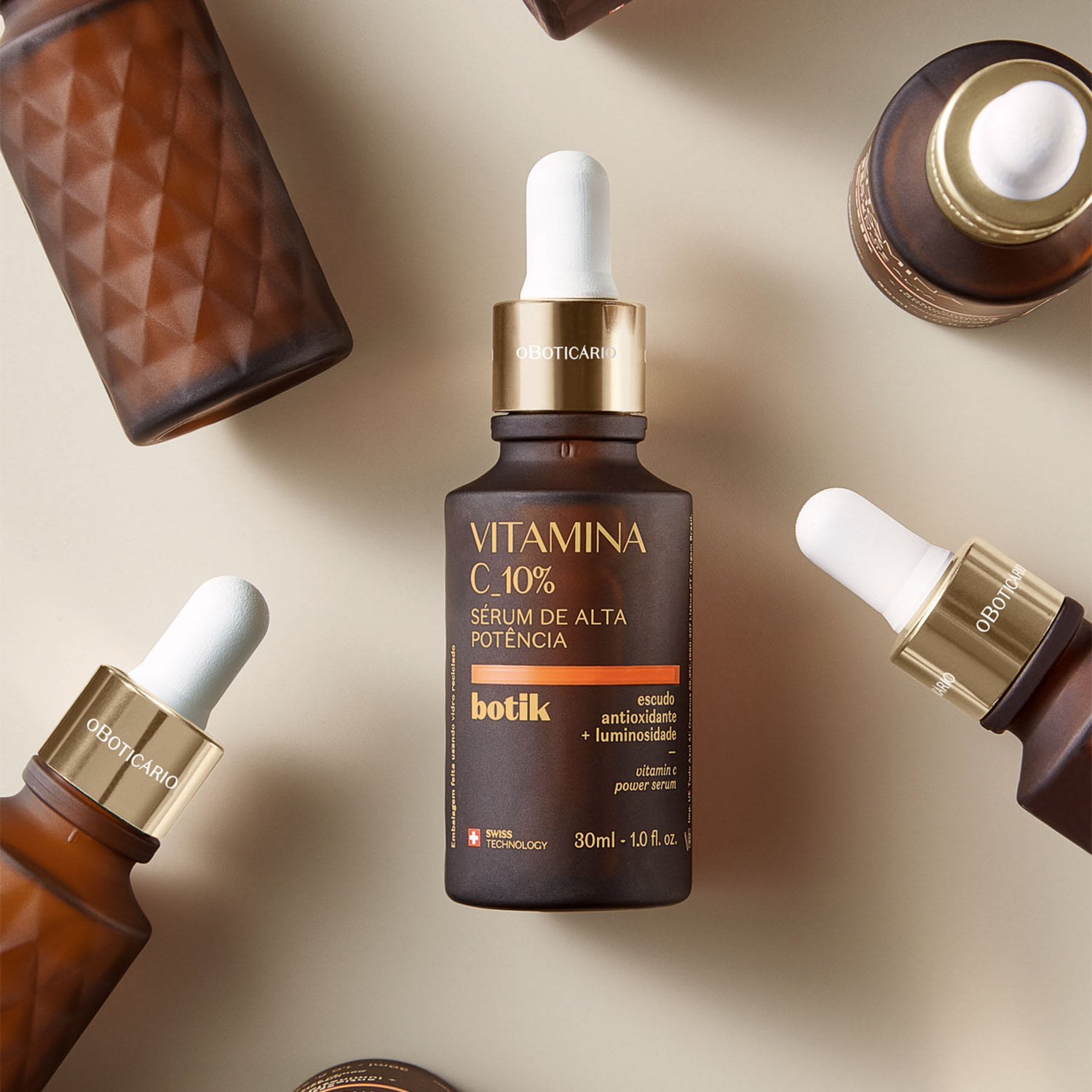 Sérum de Alta potência Vitamina C 10% Botik 30ml