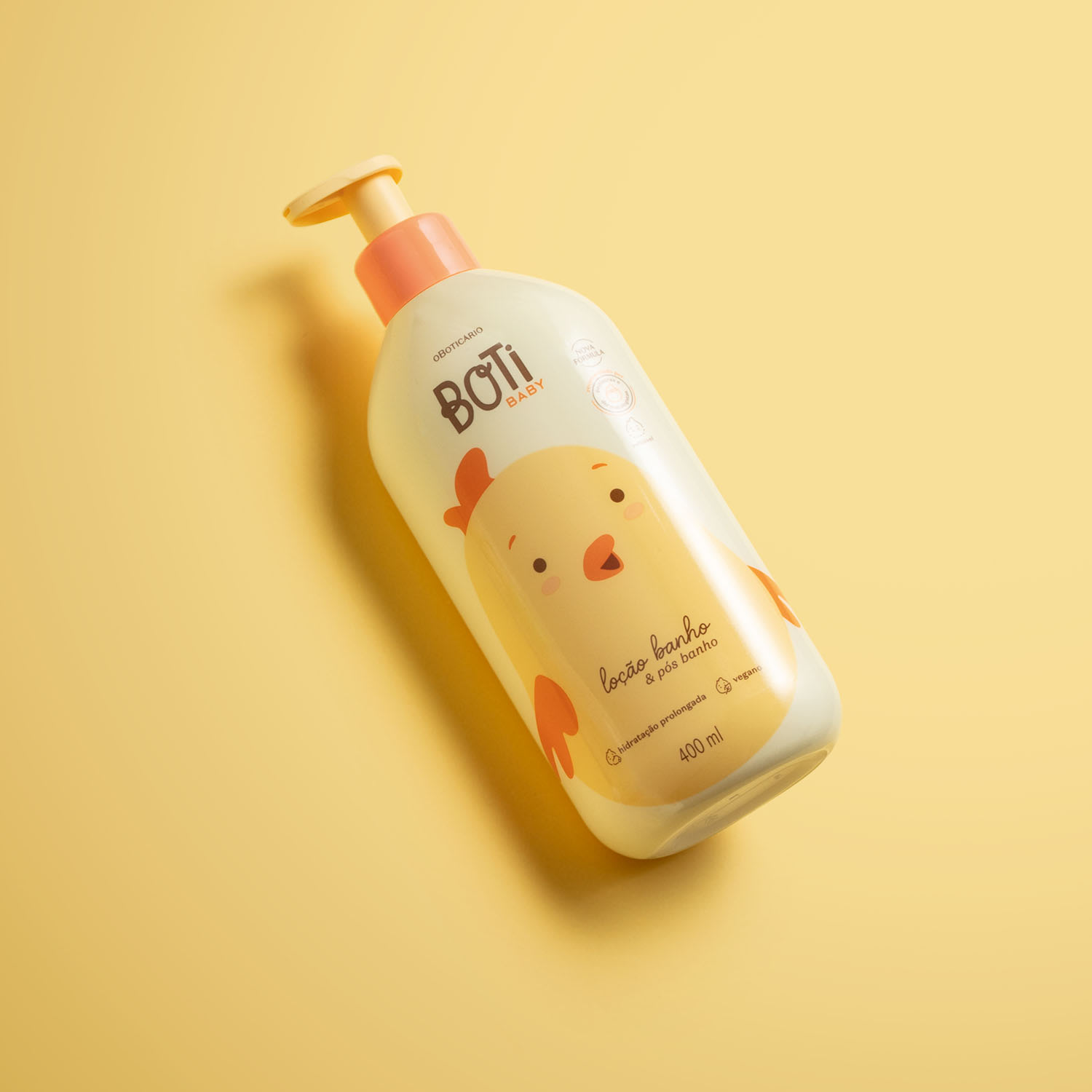 Loção Hidratante Banho e Pós-Banho Boti Baby 400ml