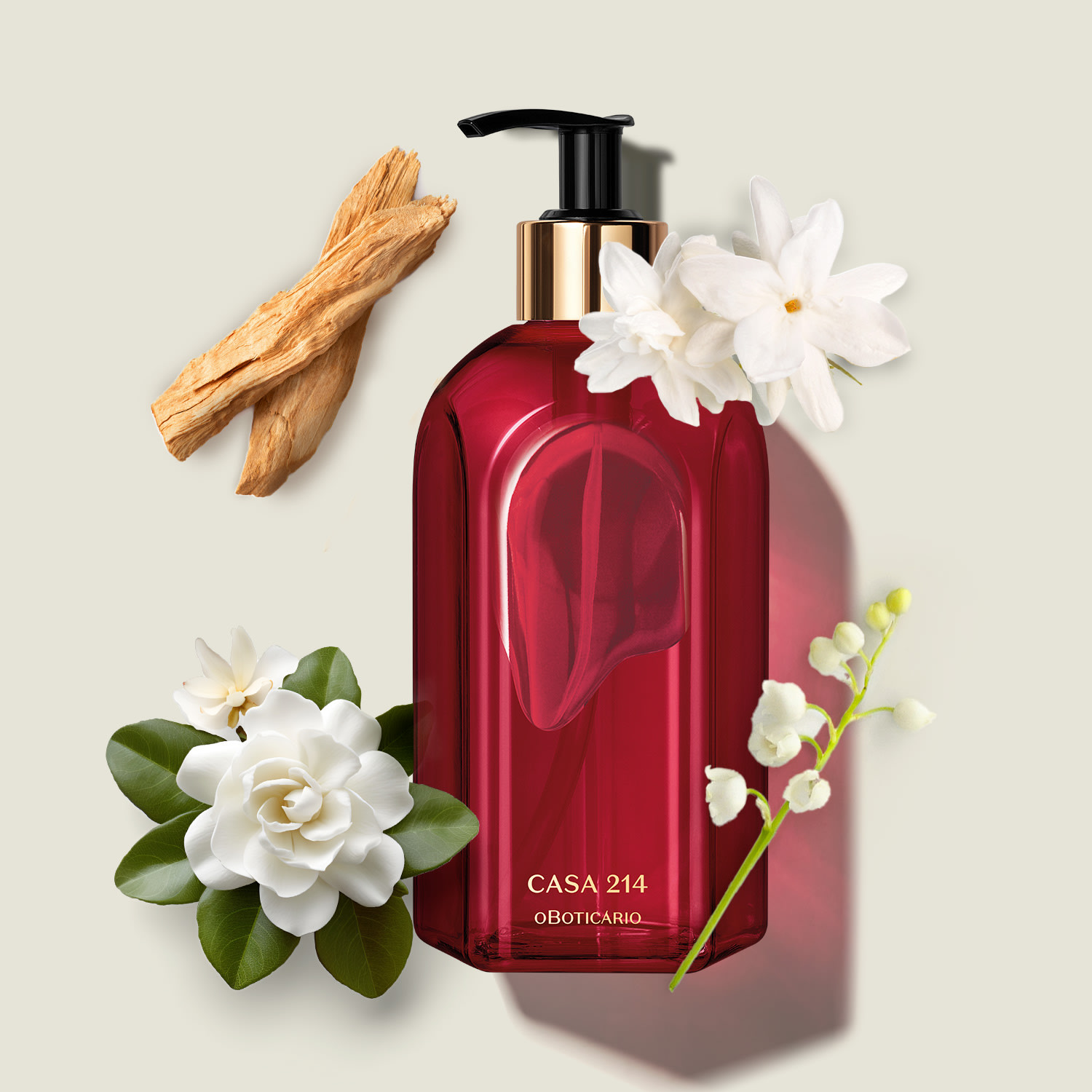 Sabonete Líquido Casa 214 Gardênia Imperial 400ml