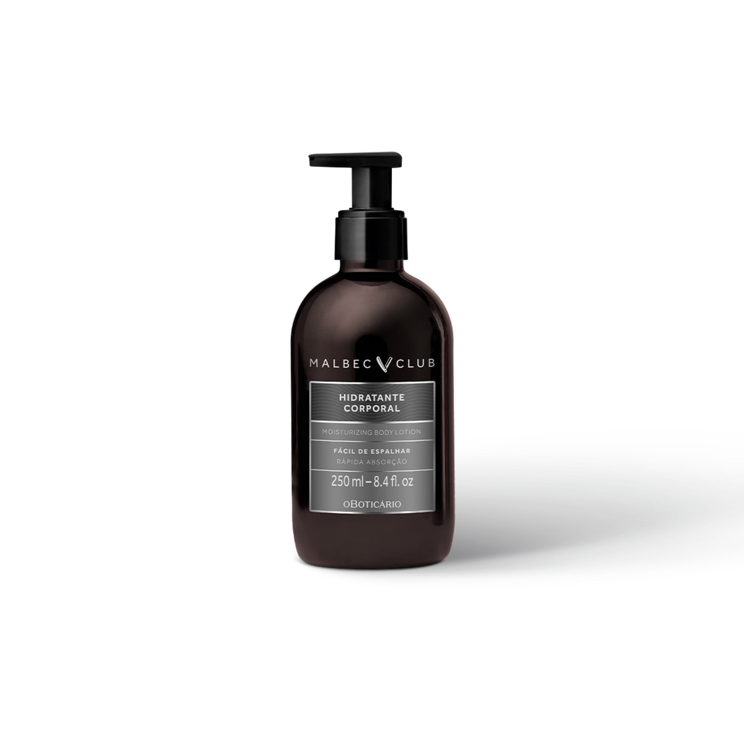 Kit Presente Malbec: Desodorante Colônia 100ml + Loção Corporal 250ml + Sabonete Líquido Corporal 250ml