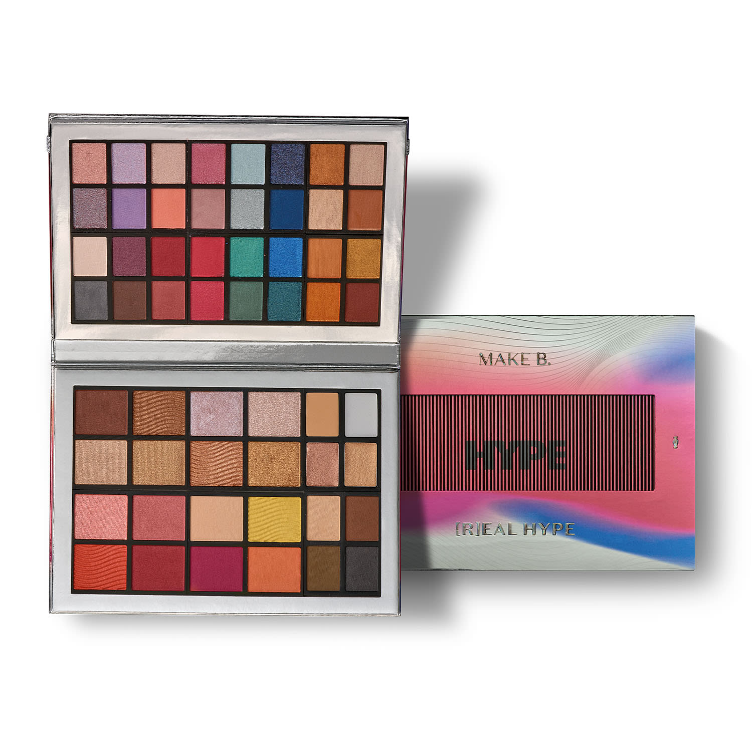 Palette de Maquiagem Multifuncional Make B. Real Hype 38,4g
