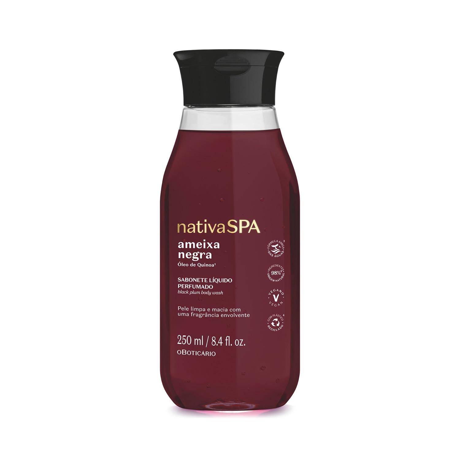 Sabonete Líquido Perfumado Nativa Spa Ameixa Negra 250ml Sabonete Líquido Perfumado Nativa Spa Ameixa Negra 250ml