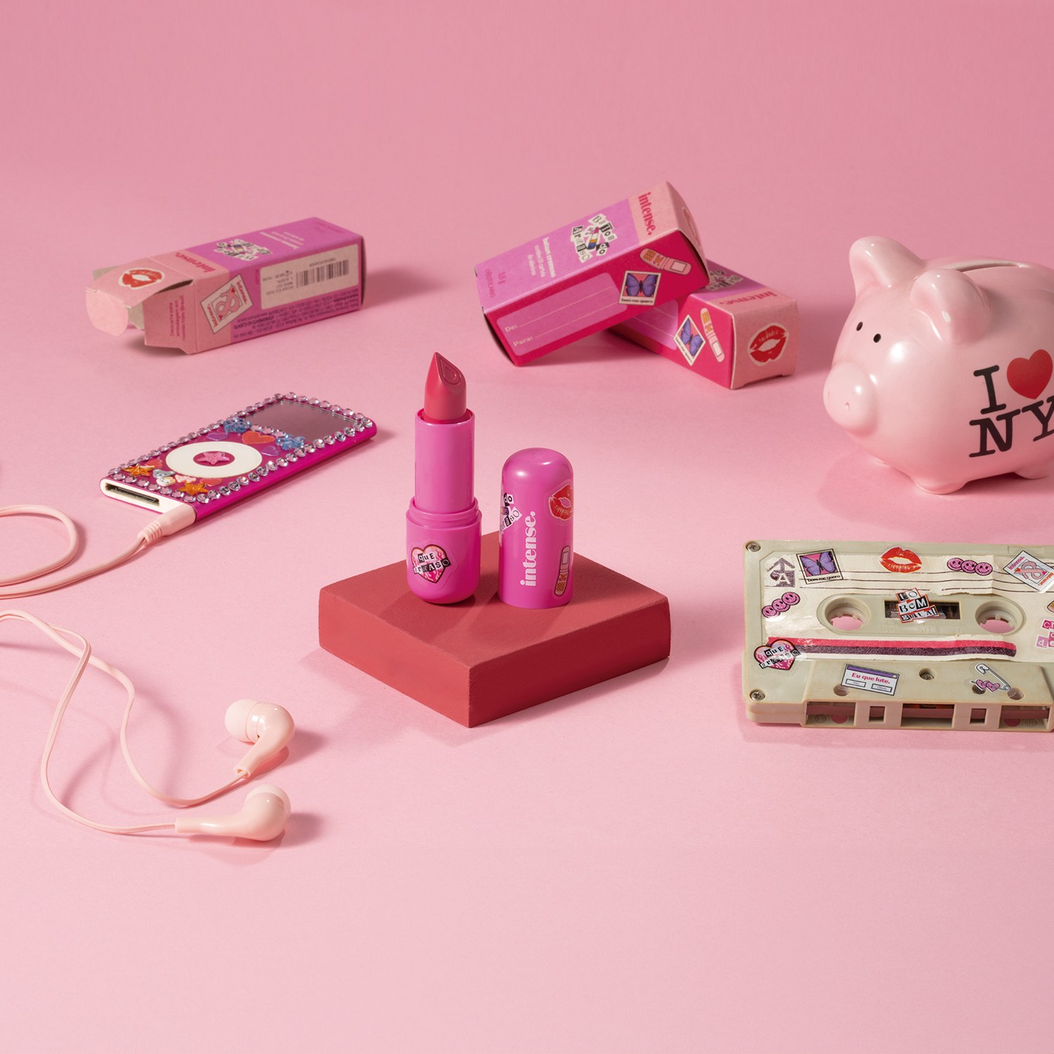 Batom do Arraso Rosa Eu sou mais Eu Intense 3,6g