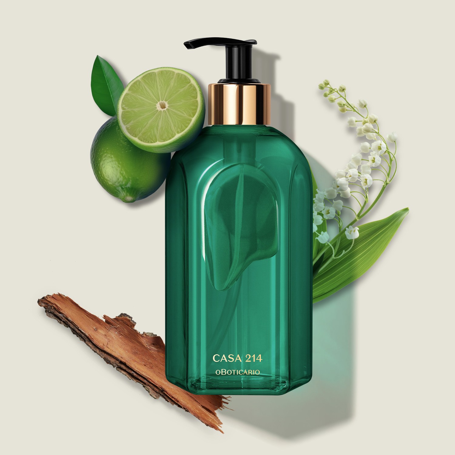 Sabonete Líquido Casa 214 Brisa de Cedros 400ml