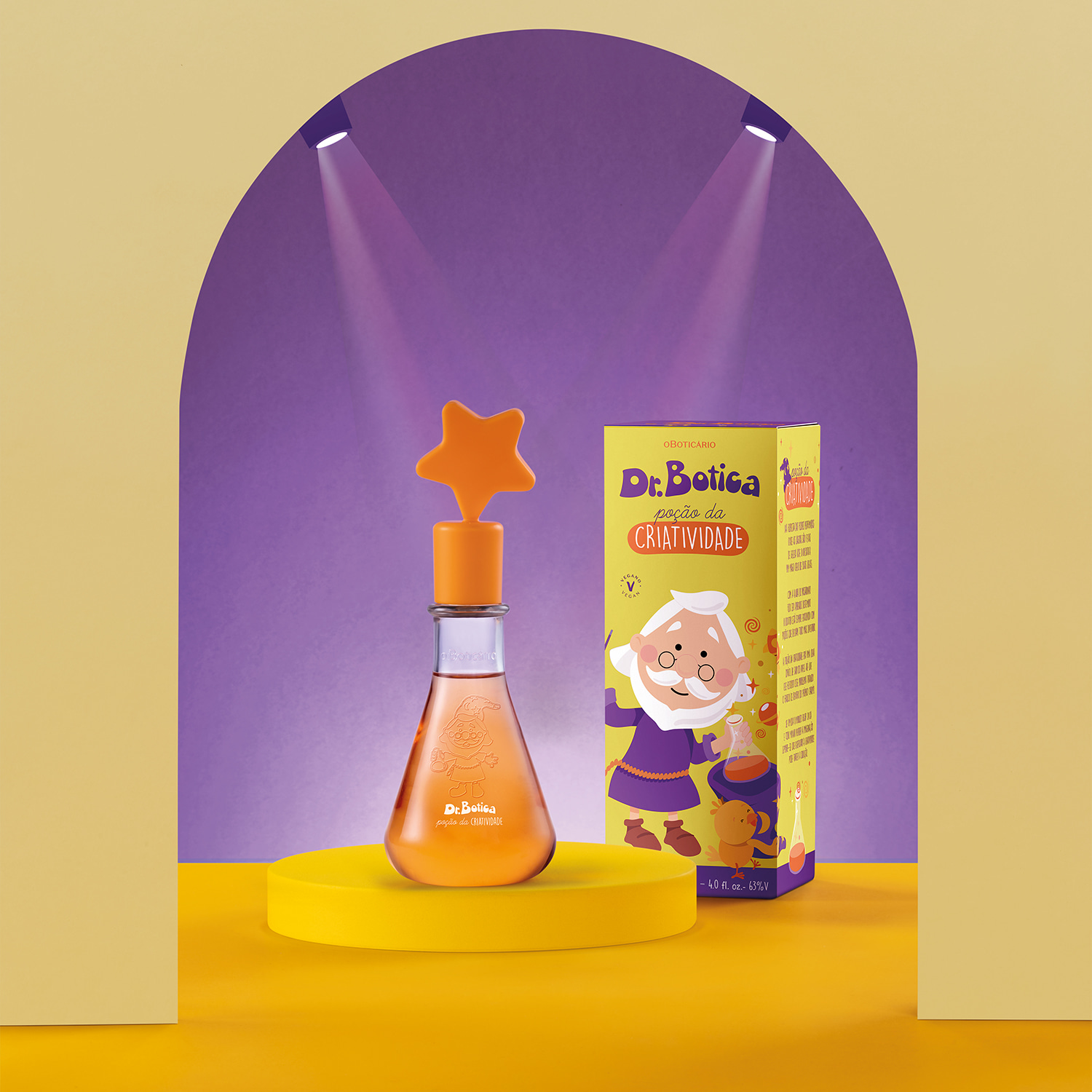 Dr. Botica Poção da Criatividade Colônia Infantil 120ml